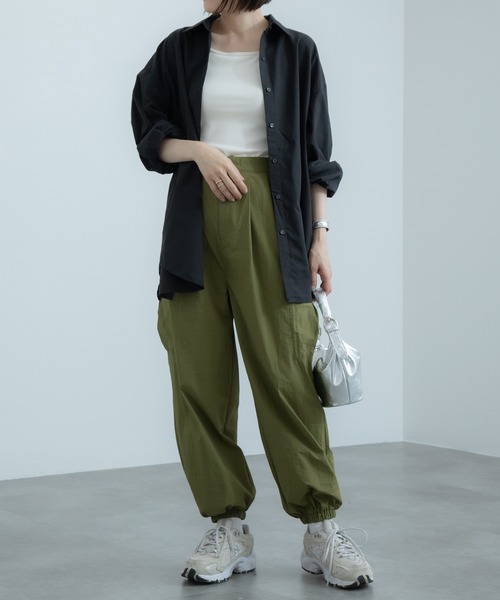 HEILIS ブラウス シャツ ブロードオーバーサイズシャツ / カラー
