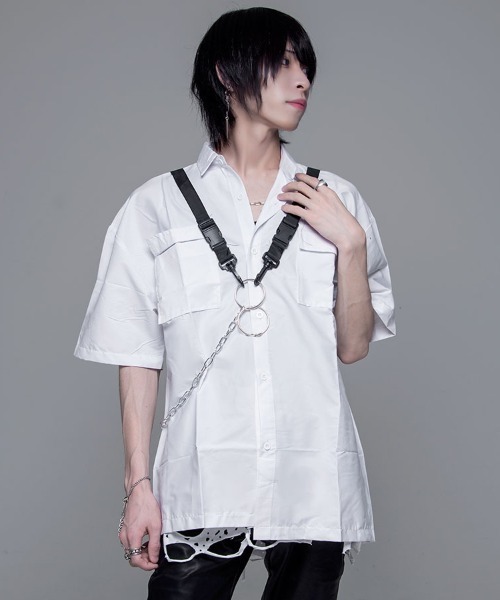 SILVER BULLET シャツ 「izBLACK/イズブラック」ストラップ