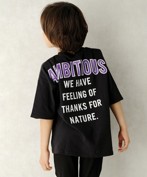 ZIーON（ジーオン） tシャツ プリントビッグシルエット半袖Tシャツ 
