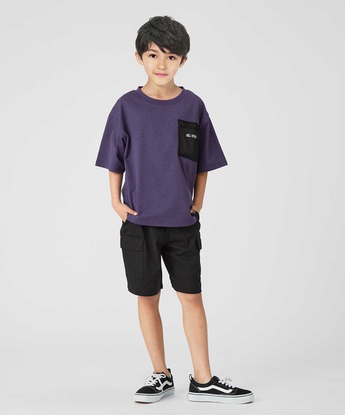 アウトドアブランドTシャツ 130-150サイズ 7枚セット CAMP7 tシャツ 「CAMP7」水陸両用ポケットTシャツ キッズ 子供