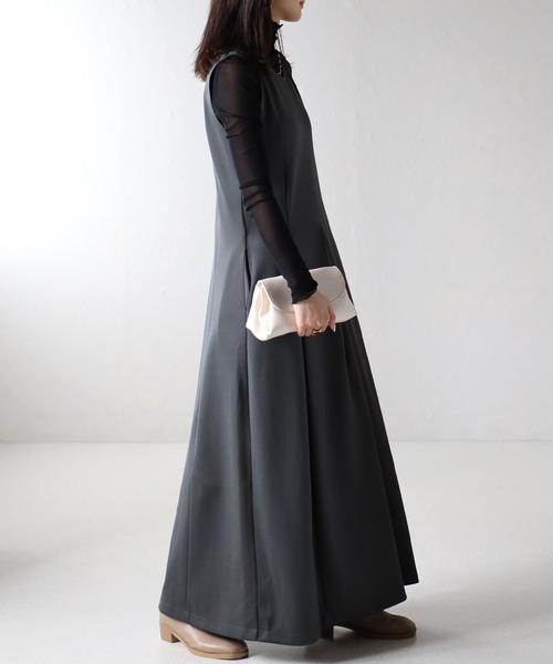 sakishimatokyo ワンピース ポンチタックノースリワンピース