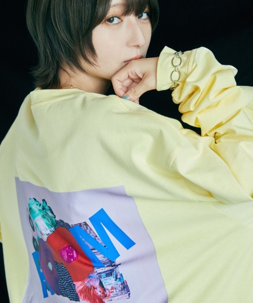 レア！ room.13 オリジナルペイント Tシャツ Graphic T-shirt（Tシャツ/カットソー）｜room.13（ルーム