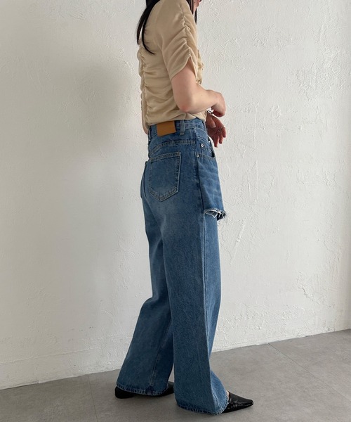 solleim ジーンズ デニム デニムパンツ 「3サイズ展開」「全骨格