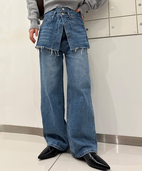solleim（ソルレム） ワイドパンツ ジーンズ デニム デニムパンツ 「3 