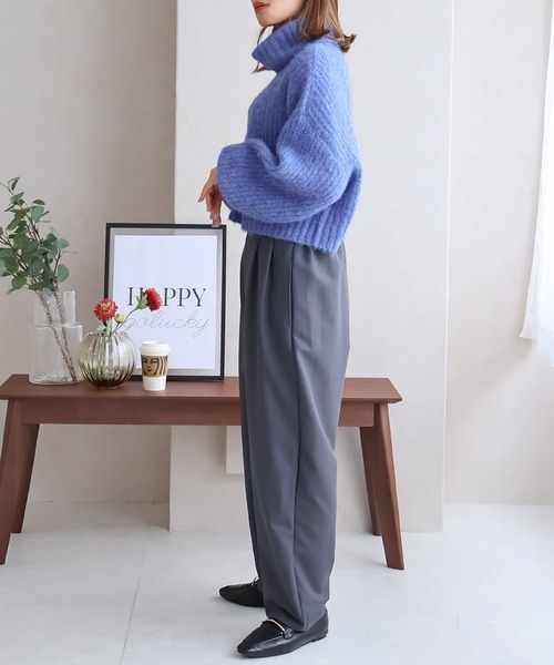 Social GIRL（ソーシャルガール） ニット セーター タートルショート