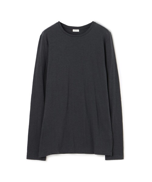 tシャツ コットンカシミヤ クルーネックプルオーバー レディース