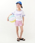 uvカット 水着 メッシュTシャツ付き UVカ...の詳細画像1