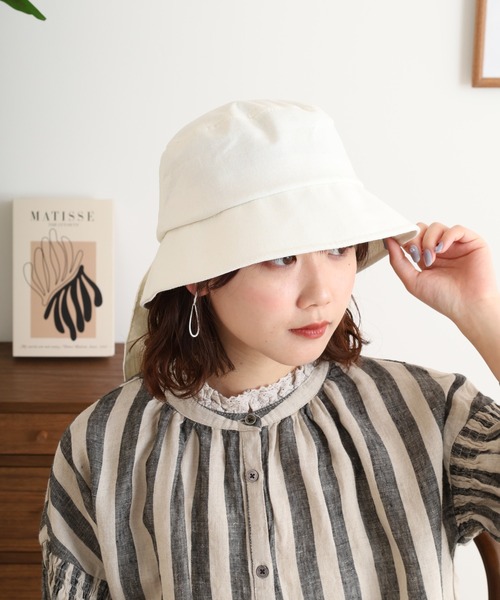 帽子 レディース バケットハット 遮光100% UVカット 冷感 通気性
