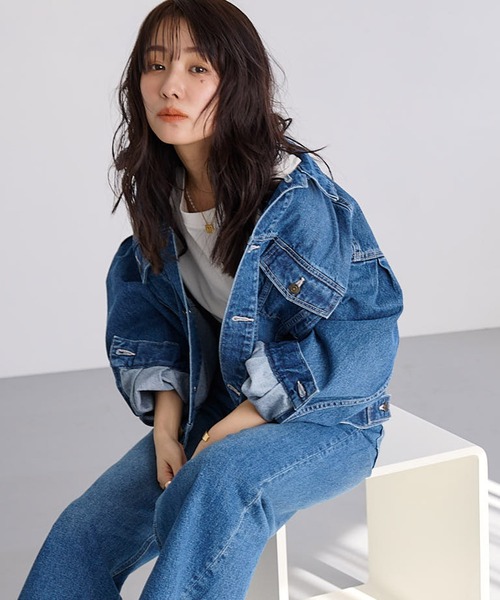 デニムジャケット gジャン 「再販」デニムジャケット レディース