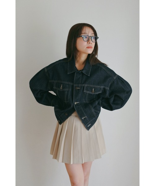 最終値下げ　PERVERZE カットオフ　2way デニムジャケット　ベスト GZ-GJ2ND-0511 JEAN JACKET 2ND スラブ - 倉敷美観地区デニム