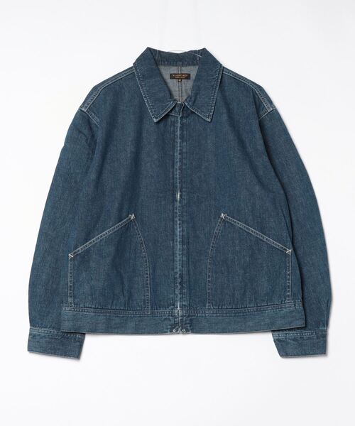 デニムジャケット gジャン 「A VONTADE」ア ボンタージ/ Denim Zip Jacket メンズ レディースの画像
