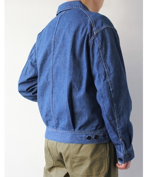 デニムジャケット gジャン 「A VONTADE」ア ボンタージ/ Denim Zip Jacket メンズ レディースの画像