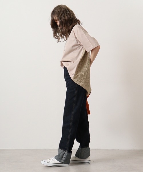 EGLANTINE tシャツ Eglantine バックジャガードカットソー