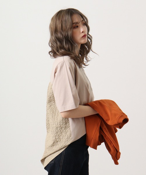 EGLANTINE tシャツ Eglantine バックジャガードカットソー