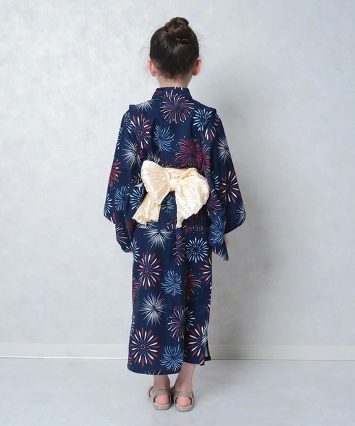 【本日発送】浴衣２ＷＡＹセパレートセット 下駄付き any SiS 浴衣 「着付け簡単5点セット」2WAY セパレート浴衣