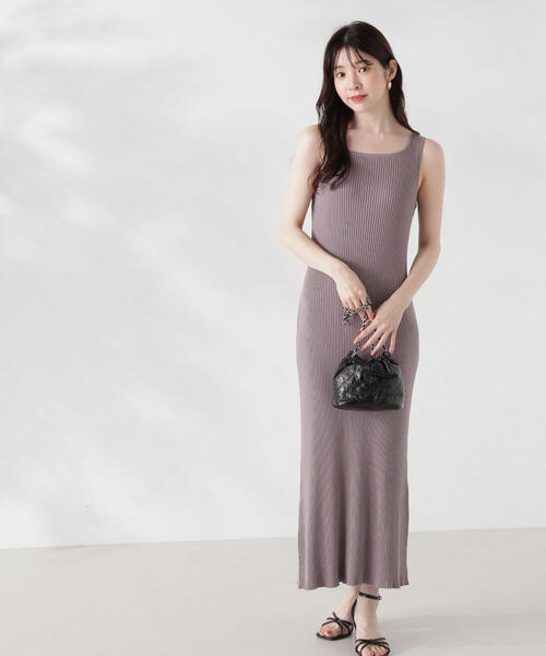 PROPORTION BODY DRESSING ワンピース フェザーヤーンジレセット