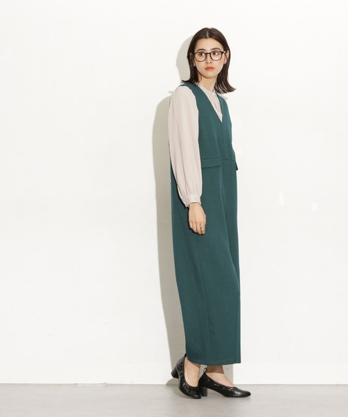 hana様用新品 ナノユニバース Vネックベルトサロペット 定価12100円38 サロペット｜ワンピース/サロペット｜WOMEN｜ナノ・ユニバース