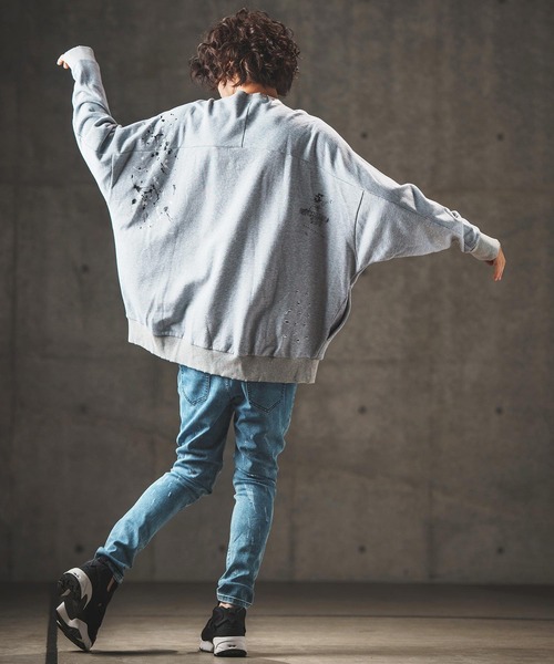 GLIMCLAP トレーナー スウェット msw1537- Used processing oversized