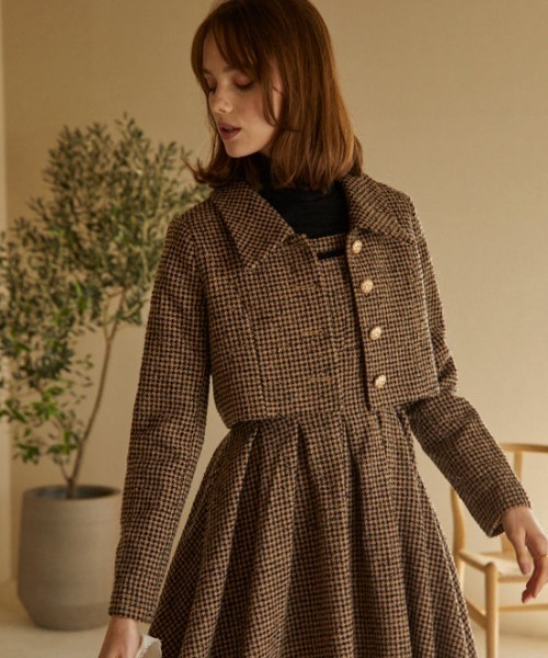 ERADIE（エラディエ） ジャケット テーラードジャケット Tweed short