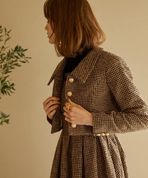 ERADIE（エラディエ） ジャケット テーラードジャケット Tweed short