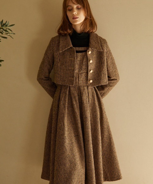 ERADIE（エラディエ） ジャケット テーラードジャケット Tweed short