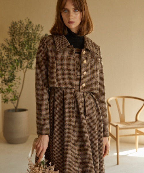 ERADIE（エラディエ） ジャケット テーラードジャケット Tweed short