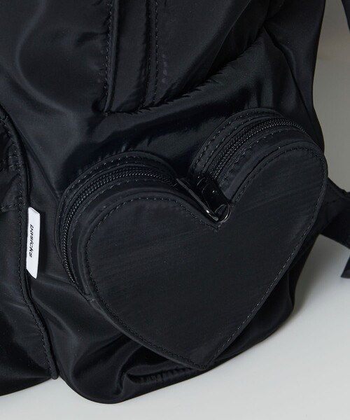 OUTDOOR × BASICKS ハート型 ボディバッグ ブラック OUTDOOR PRODUCTS/×BASICKS MINI BOA HEART BAG｜Daytona Park
