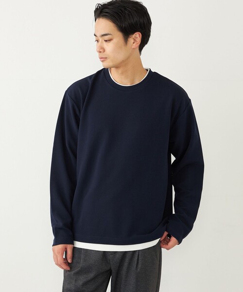トップス 8egreedy 8 long sleeve t-shits navy SHIPS Colors（シップスカラーズ） tシャツ SHIPS Colors:フクレジャ