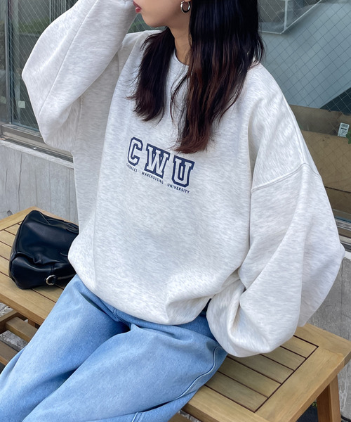 トレーナー スウェット デイリーアソートプリントロゴスウェット