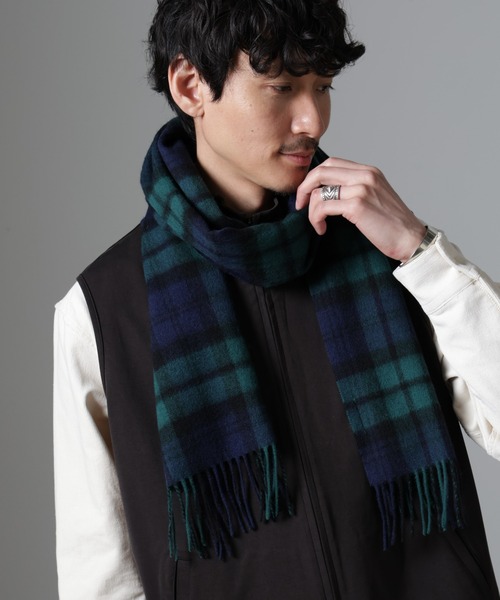 NANO universe（ナノ・ユニバース） マフラー ソフトカシミヤブレンド