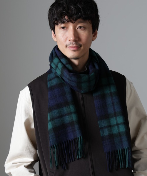 NANO universe（ナノ・ユニバース） マフラー ソフトカシミヤブレンド