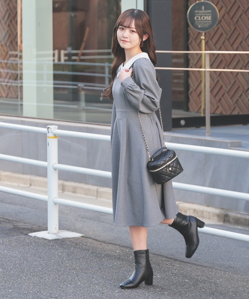 h.naotoHoneyワンピース&羽織りおまけ付き Honeys ワンピース 衿付ワンピース : ZOZOTOWN Yahoo!店 - 通販