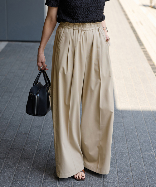 JOURNAL STANDARD　イージーワイドパンツ　38 journal standard L'essage パンツ 「追加4」タイプライター