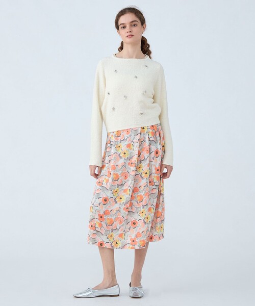 Ballsy花柄スカート BALLSEY（ボールジィ）の「コートペイントフラワープリント