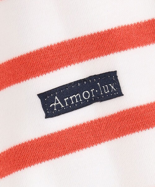 【洗える】Armor-lux クロップドボーダー カットソー 洗える】Armor-lux クロップドボーダー カットソー / 23区