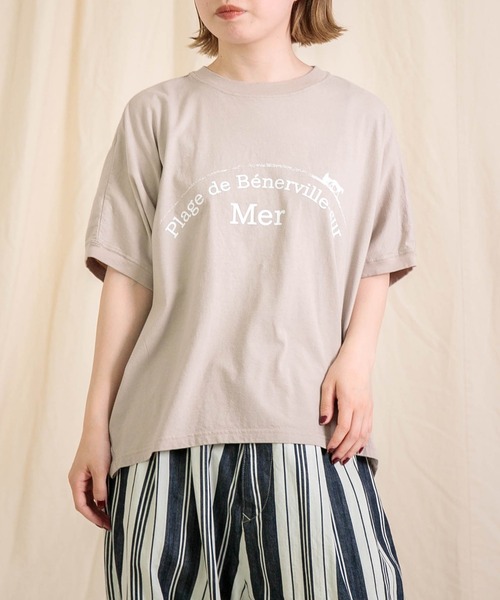 tシャツ 「Brocante / ブロカント」 30/-ベーシック天竺 ココンTシャツ レディース