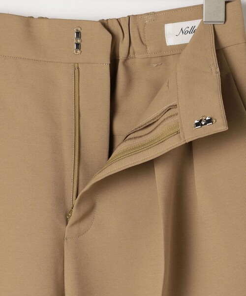 NOLLEY'S パンツ ウォッシャブル防しわスパンツイルツータック