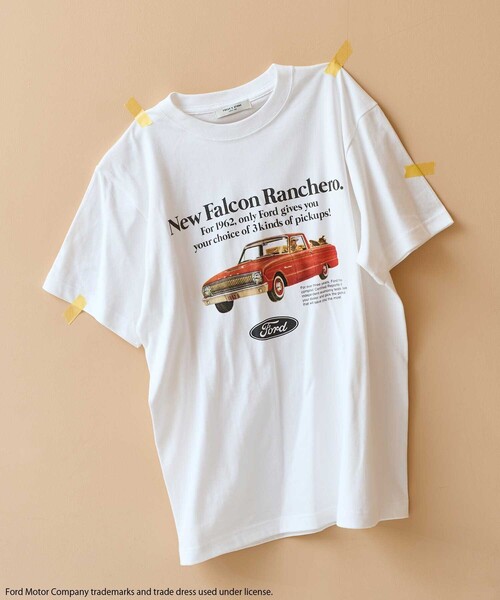 FREAK'S STORE（フリークスストア） tシャツ Ford CAR レトロプリントT