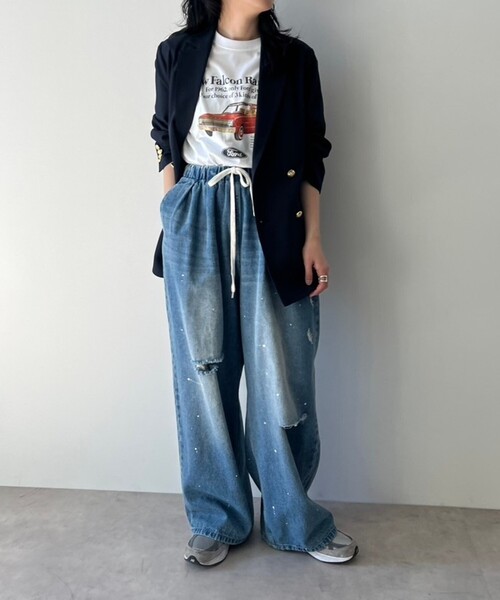 FREAK'S STORE tシャツ Ford CAR レトロプリントTシャツ/車