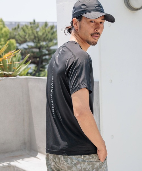 tシャツ 「HEREIAM MEN」吸水速乾/ミラーロゴハーフスリーブ メンズ | HEREIAM | 14