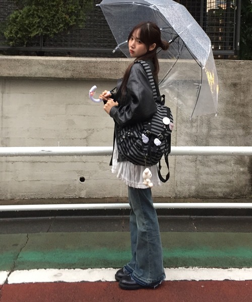 JUDIN（ジュディン） デイバック リュック Border design flap