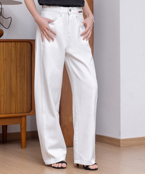 DAY CLOSET ワイドパンツ ジーンズ デニム デニムパンツ 「大きい