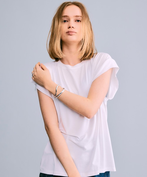 tシャツ シルケットベア天竺 プルオーバー「MADE IN JAPAN」 レディース