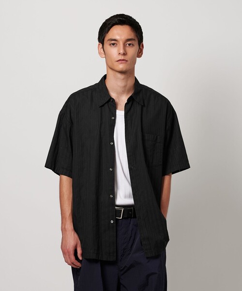 BEAUTY&YOUTH メンズ サイズM シャツ BEAUTY＆YOUTH UNITED ARROWS シャツ FLAX ライク オープン