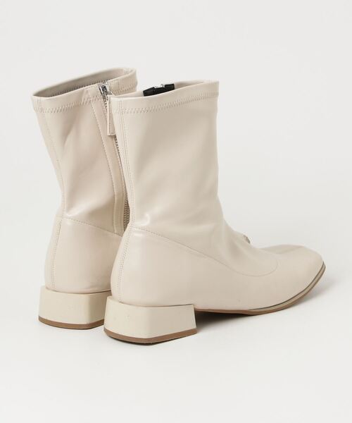 「ORiental TRaffic by yuri」 ショートブーツ LL ホワイト レディース_画像2