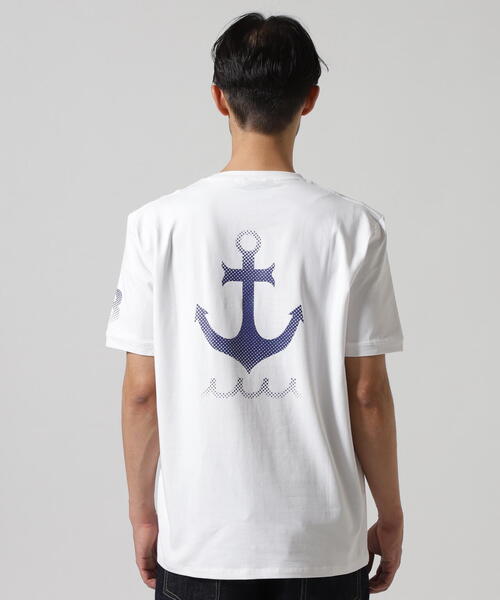 muta MARINE tシャツ MARINE/ムータ マリン/HALFTONE WAVE T