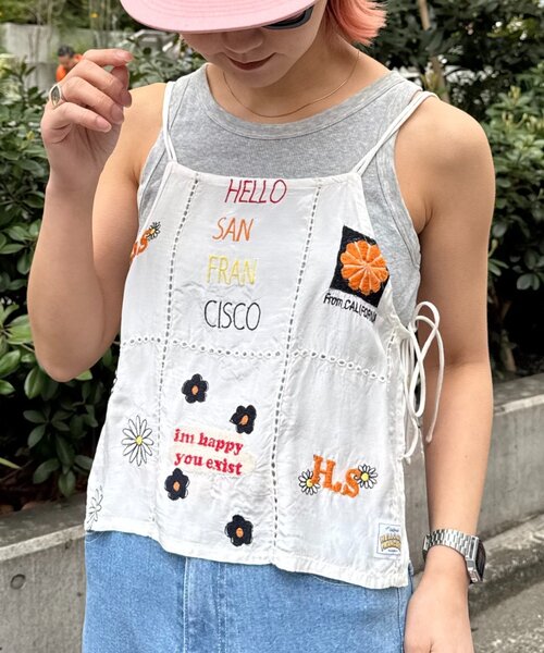HELLO.SANFRANCISCO ブラウス シャツ 「HELLO.SANFRANCISCO