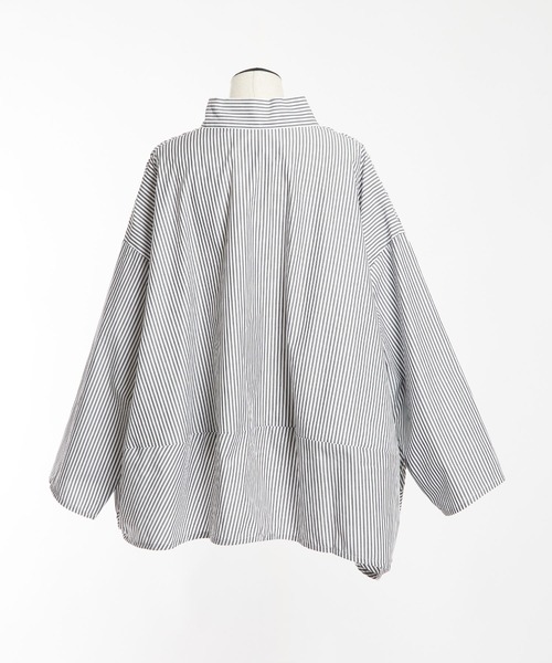 gomme 変形 シャツ ブラウス gomme 変形 シャツ ブラウス gomme（ゴム） ブラウス シャツ 収縮