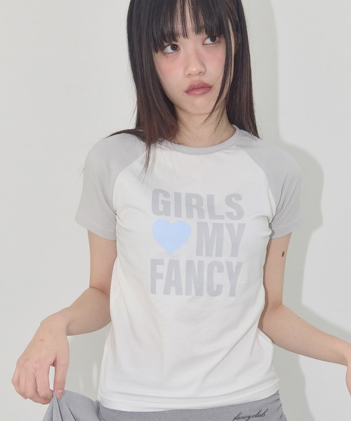 tシャツ FANCY CLUB/ファンシークラブ GIRLS MY FANCY TEE Tシャツ レディース