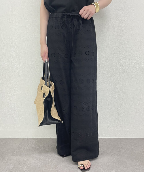 贅沢品 Loungedress パンツ レースパンツ レディース : ZOZOTOWN Yahoo パンツ